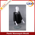 Moule mannequin en mousse demi-corps en plastique blanc Mould